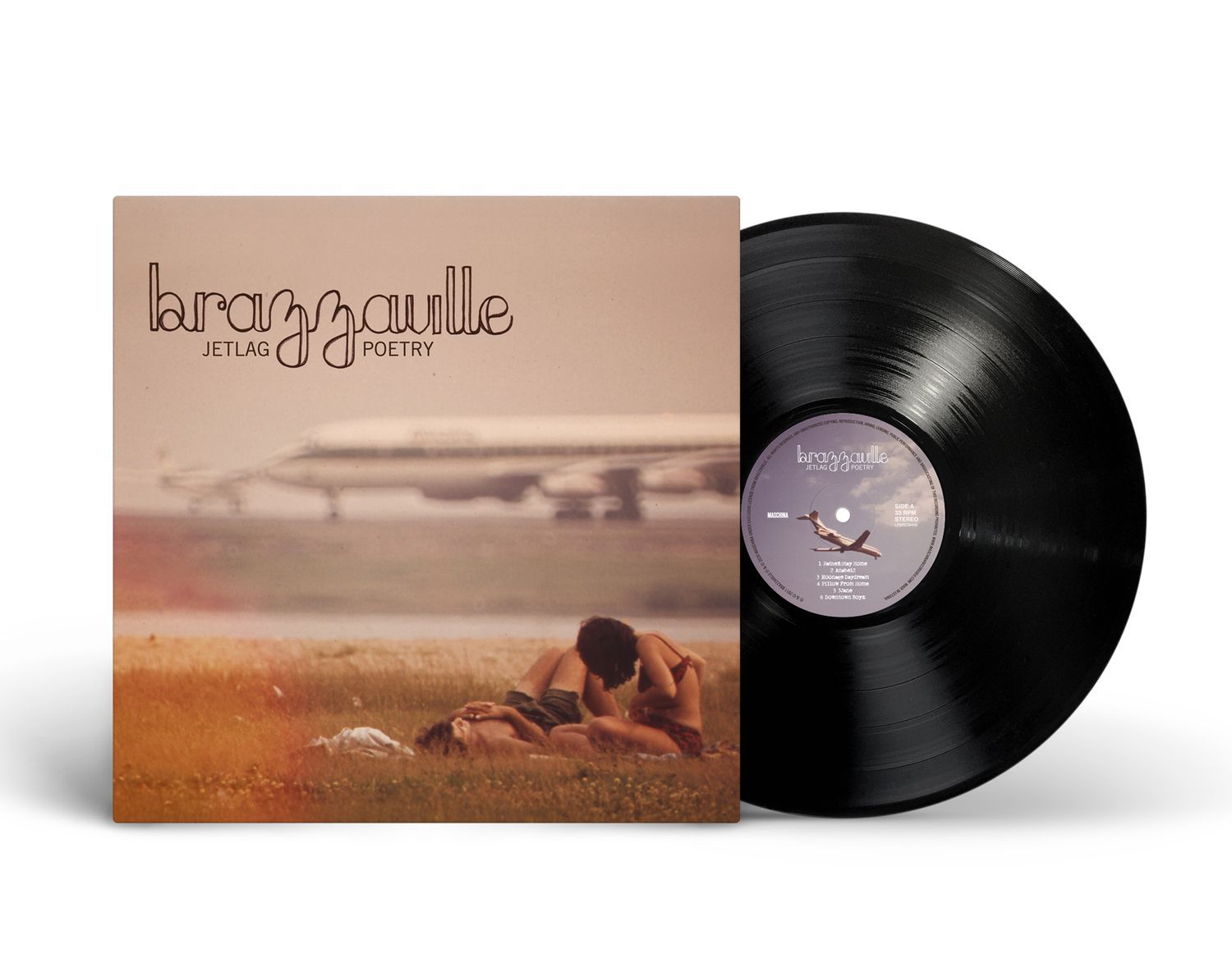 LP: Brazzaville – «Jetlag Poetry» (2011/2026) [Black Vinyl]