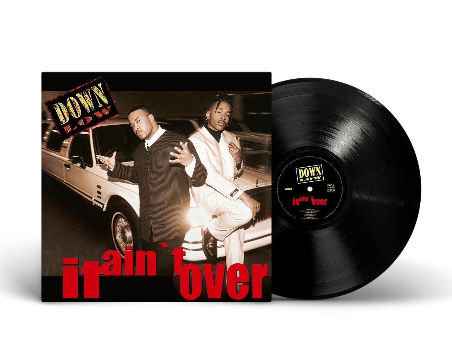 LP: Down-Low - «It-Ain't-Over» (1997/2026) [Black Vinyl]