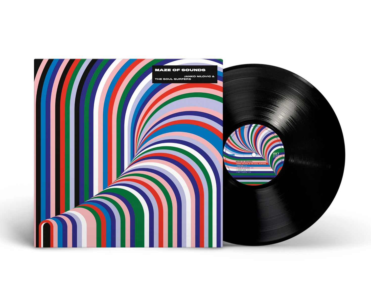 LP: Janko Nilovic &amp; The Soul Surfers – «Maze Of Sounds» (2020/2026) [Black Vinyl]     