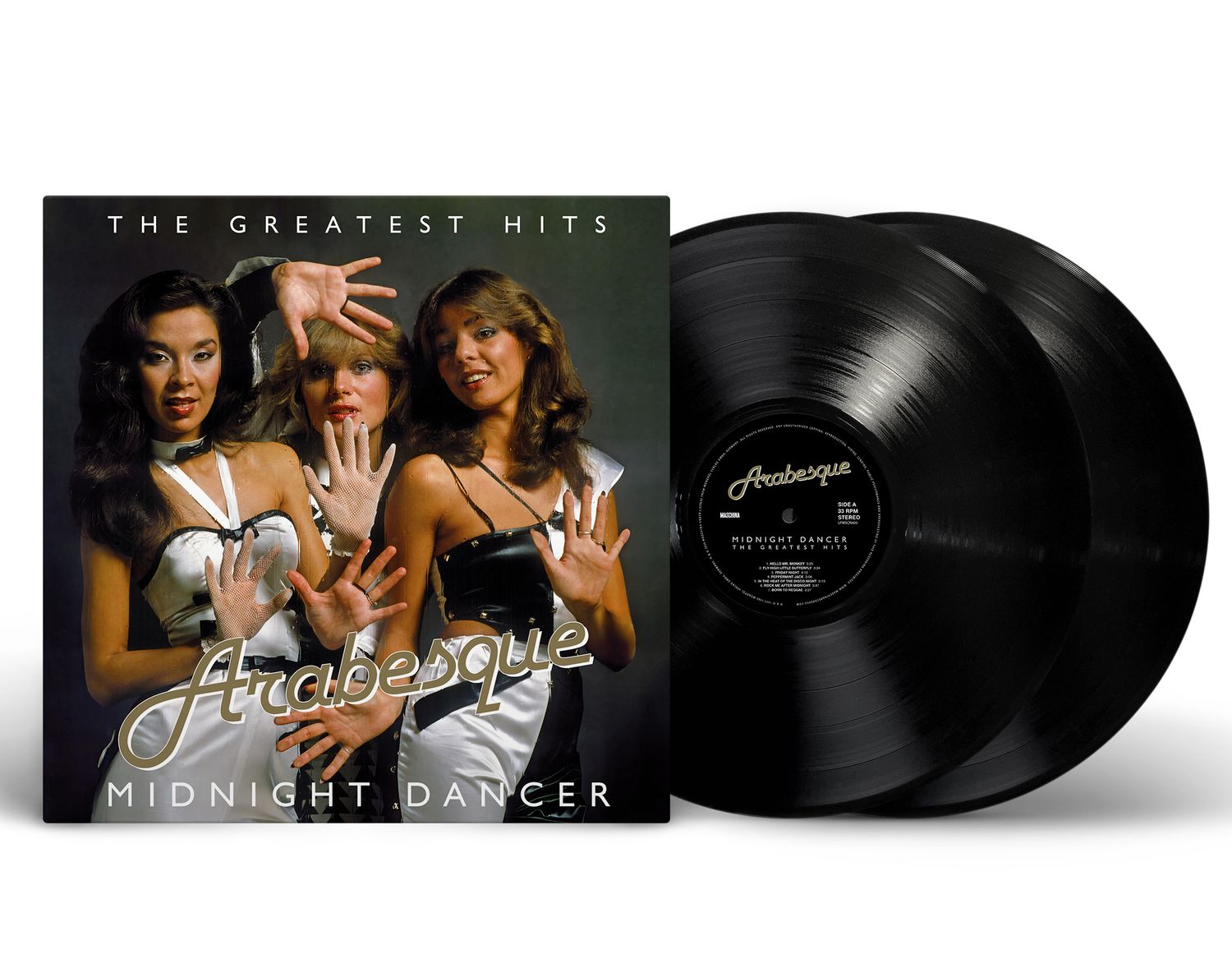 LP: Arabesque — «Midnight Dancer: The Greatest Hits» (2026) [2LP Black Vinyl]