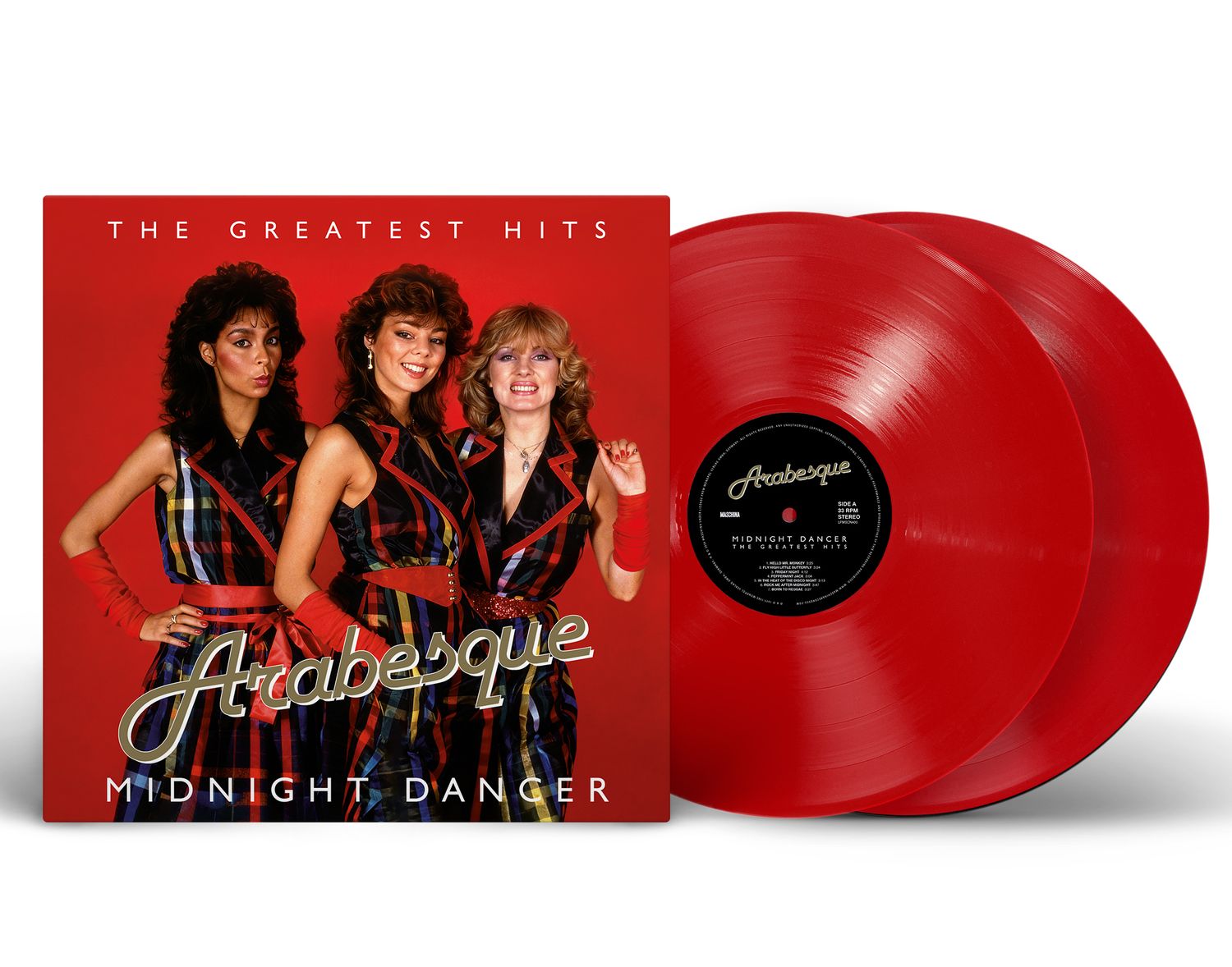 LP: Arabesque — «Midnight Dancer: The Greatest Hits» (2026) [2LP Limited Red Vinyl]
