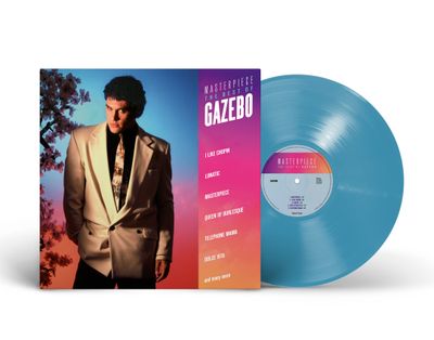 LP: Gazebo – «Masterpiece: The Best Of» (2026) [Limited Turquoiuse  Vinyl]