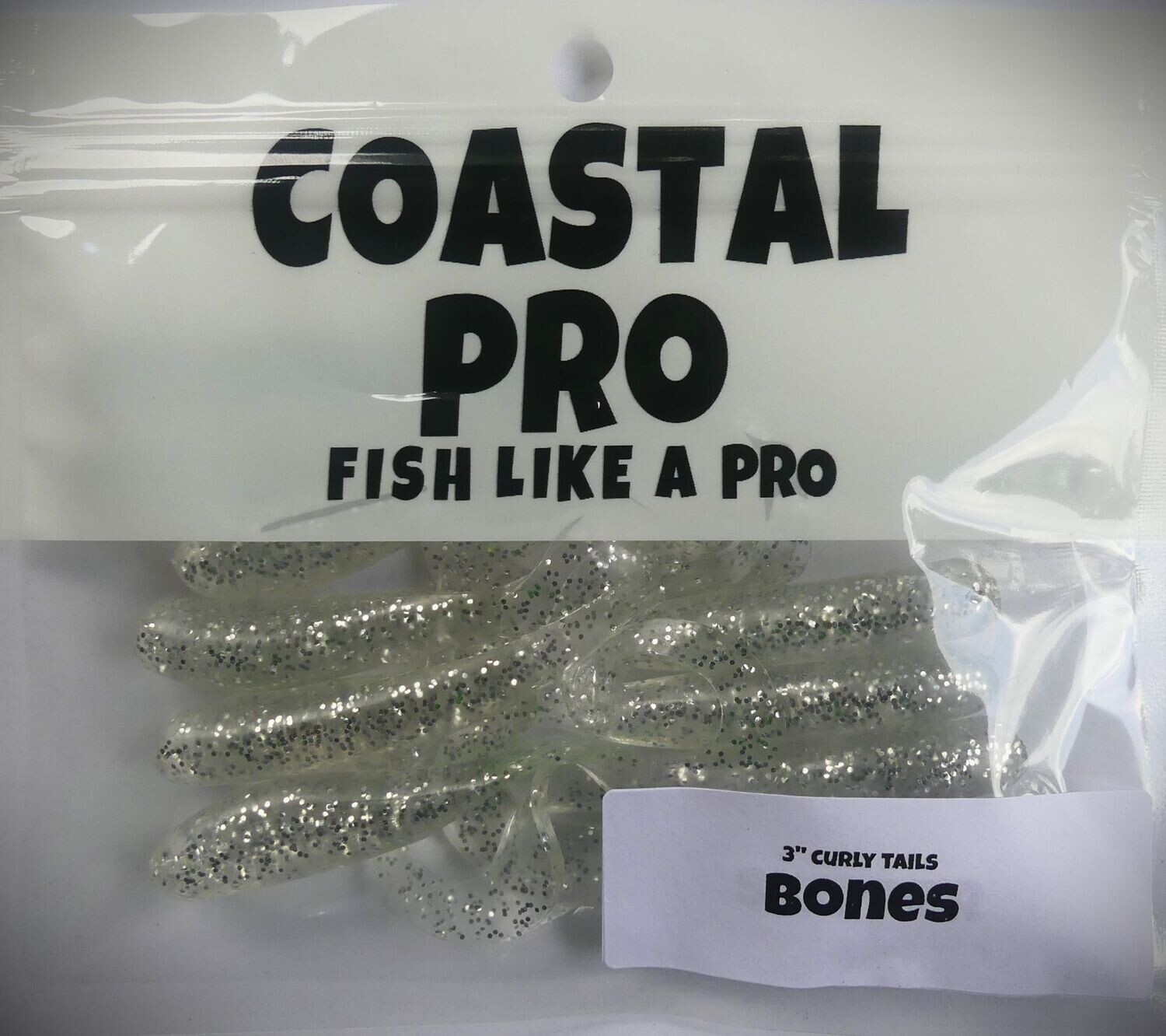 BONES 3" CURLY TAIL