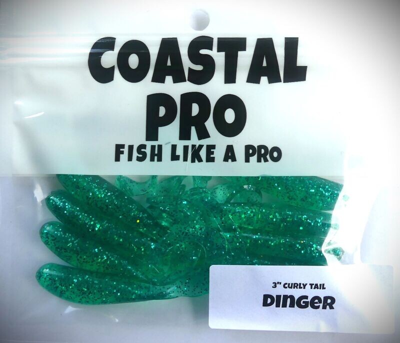 DINGER 3" CURLY TAIL