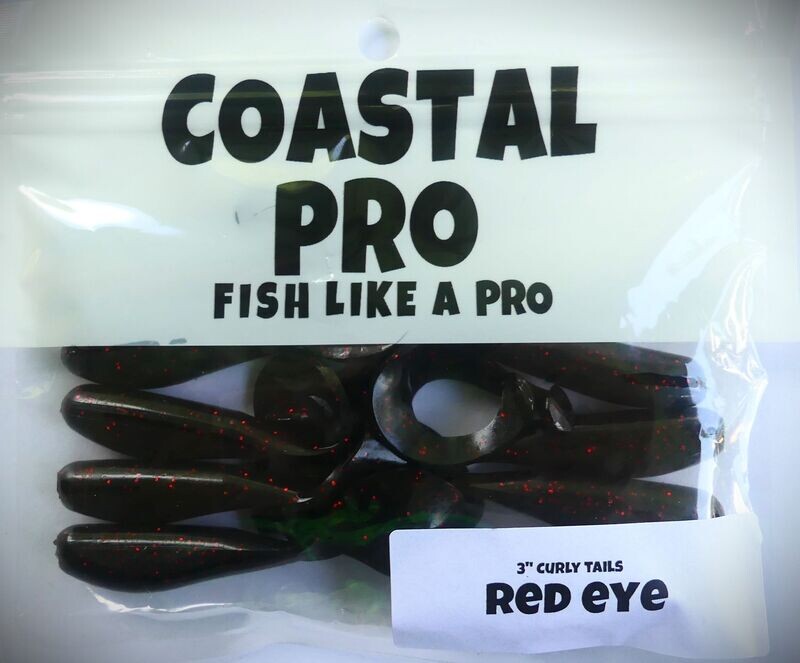 RED EYE 3" CURLY TAIL