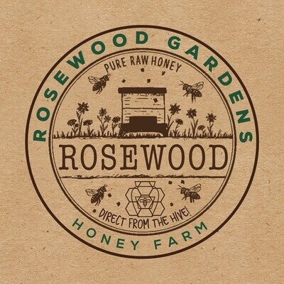 Rosewood Gardens Pure Raw Organic Honey