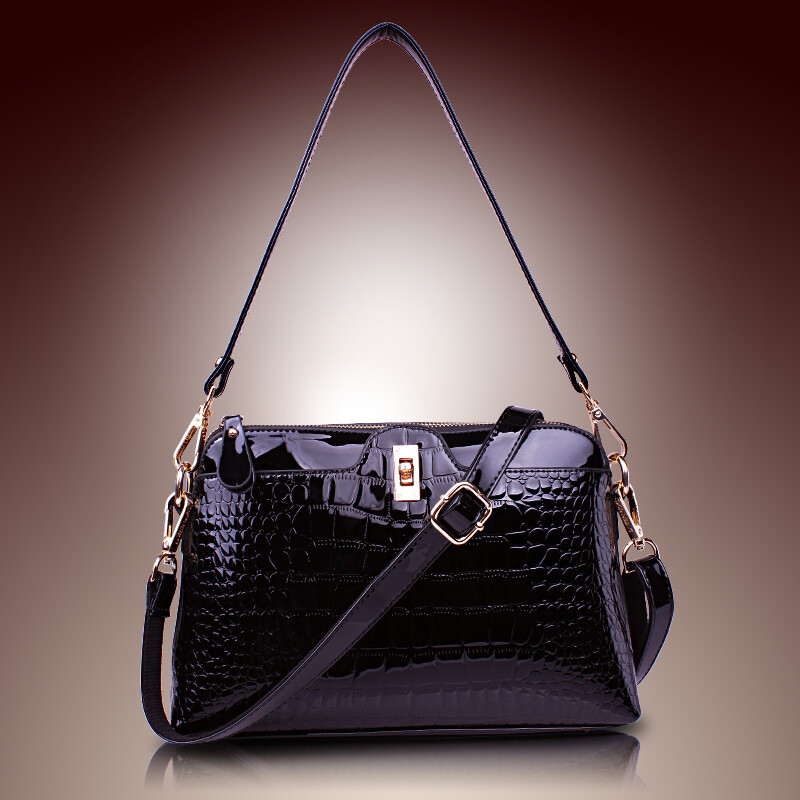 Brand Luxurious Crocodile Leather Shoulder Bag Women Handbags 2022 Fashion Shopper Totes Female Gift for Girls Evening Clutch.