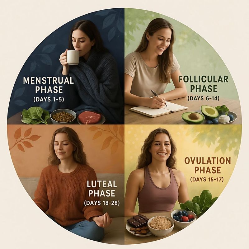 Understanding the female body clock: How food can support each phase By Dr. Dee | Feminine Systems