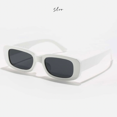 SnowGlide White Sunglasses