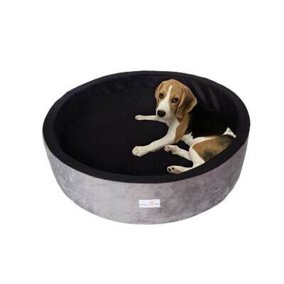 House of Furry Turkish Velvet Bucket bed for dog/cat BELLA