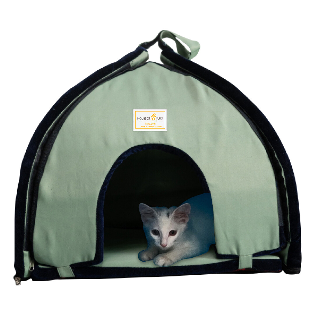 Super Comfortable Easy to Install Weather Friendly Washable Cat House (45cm * 45cm *45cm) - Hercules