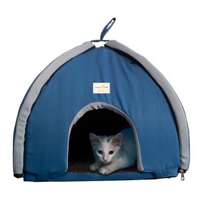 Super Comfortable Easy to Install Weather Friendly Washable Cat House (45cm * 45cm *45cm) - MILTON