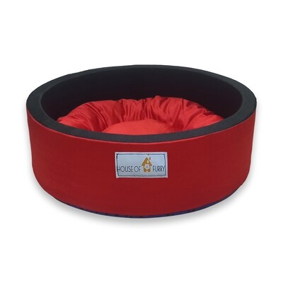 House of Furry Turkish Velvet Bucket bed for Dogs/Cats