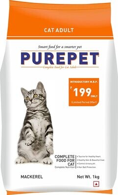 PUREPET CAT FOOD MACKEREL ADULT