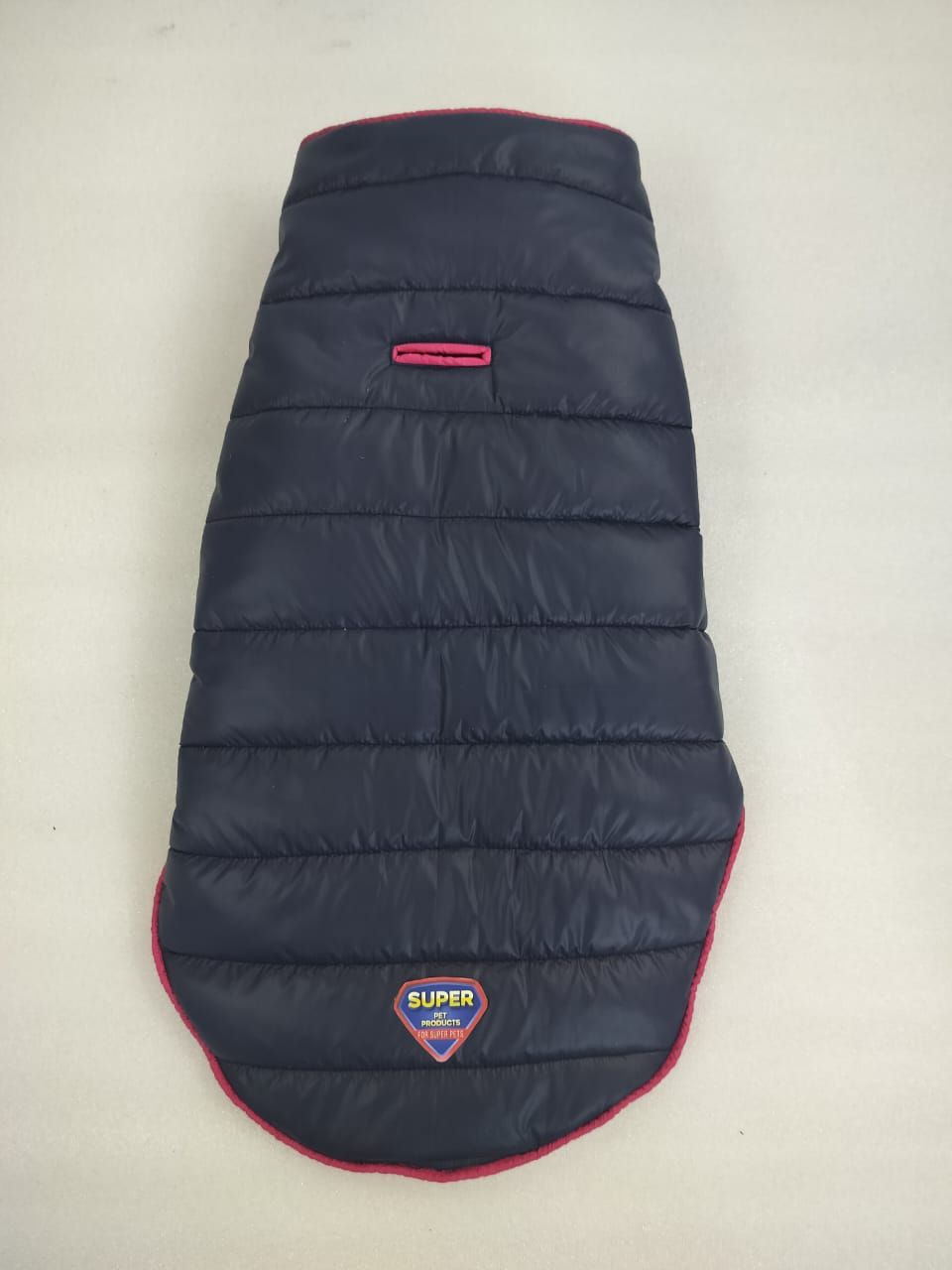 Premium Quality Velcro High Neck Blue Winter Jacket/Coat