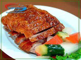 A6: Vịt giòn – Knusprige Ente mit Gemüse und Reis A6: Vịt giòn – Knusprige Ente mit Gemüse und Reis