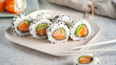 Saigon Maki (D) – Lachs+Avocado, 8 Stk Saigon Maki (D) – Lachs+Avocado, 8 Stk