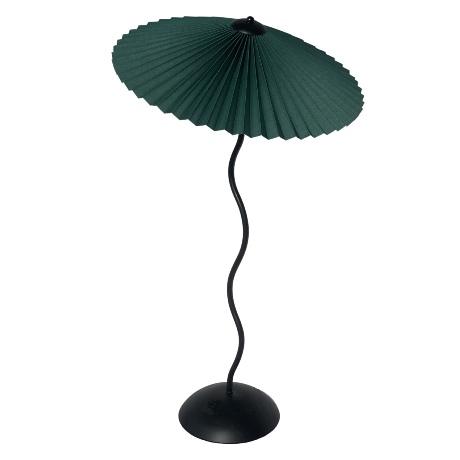 Pleated Shade Table Lamp LED 27.5 Inch Large Desk Light