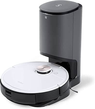 ECOVACS Robotics - DEEBOT OZMO T8+ Robot Vacuum &amp; Mop with Auto-Empty Station