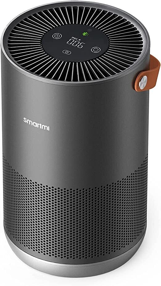 Smartmi HEPA Air Purifier P1 for Home 180-320 ft², 19-49db Quiet Efficient Purifiers, Works with HomeKit Alexa, Auto Mode