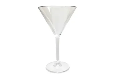 Per 10 stuks Herbruikbaar Martini Glas hard plastic