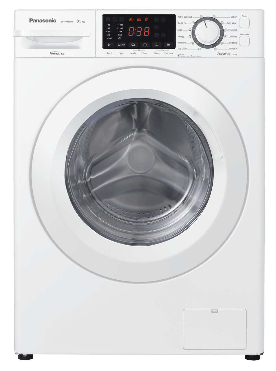 Panasonic 8.5kg Hygienic Care Front Load Washing Machine