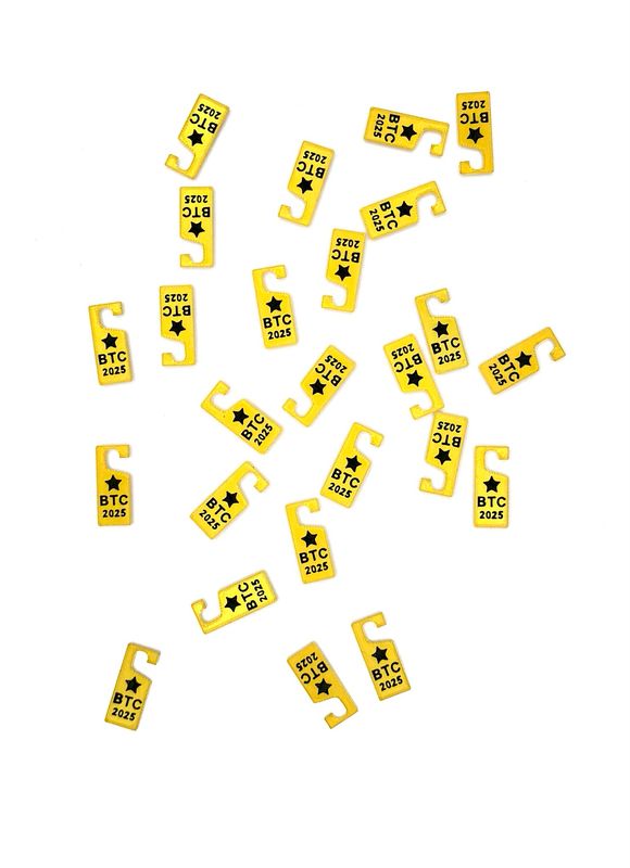 BTC 10th Anniversary PARKING TAGS