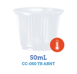 Copo descartável PS 50 ml