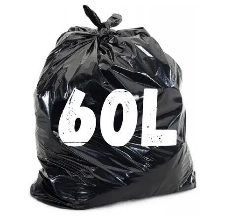 Saco de lixo 60 litros