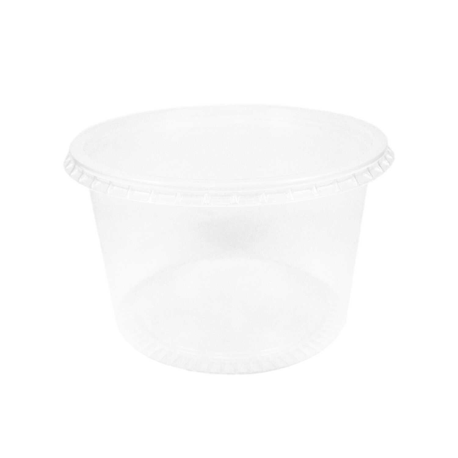 Kit pote e tampa redondo 500ml