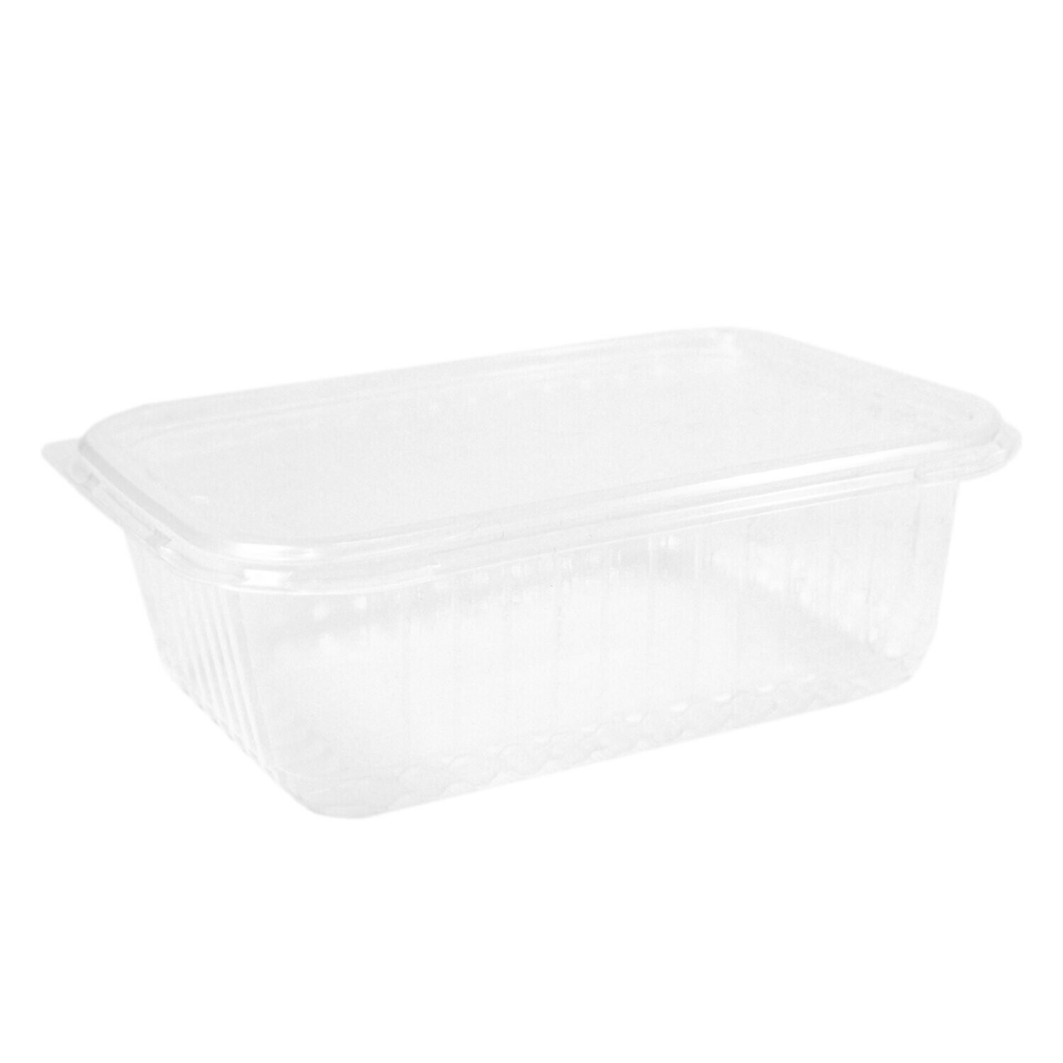 Kit pote e tampa retangular 500ml