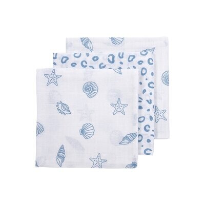 Hydrofiele Luiers 3-pack Shells - Denim