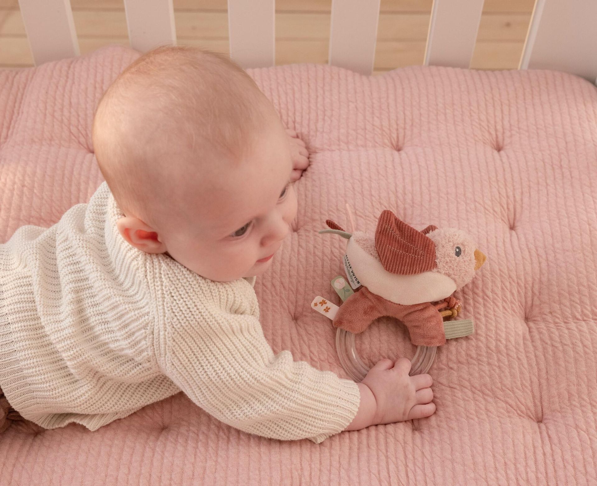 Little Dutch Ringrammelaar roze