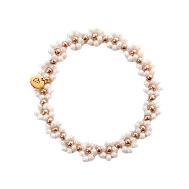 Loveissue Bracelet Daisy | Elastic Pearl T1