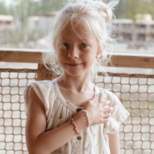 Loveissue Bracelet Daisy | Elastic Pearl T1