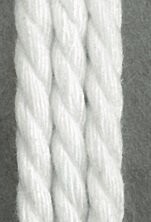 Makramee-Garn, reine Baumwolle (fein), auch zum Weben, Spulen zu 125 g, ca. 0,80 mm Ø reißfest