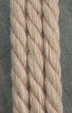 500g-Spule Makramee- und Kettgarn, reine Baumwolle (mittel), zum Weben, ca. 1,20 mm Ø reißfest