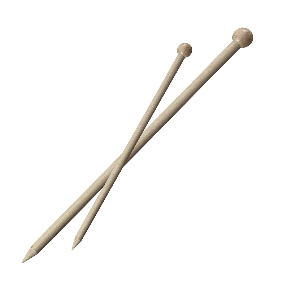 Stricknadeln per Paar, 63 cm lang 5 mm Ø