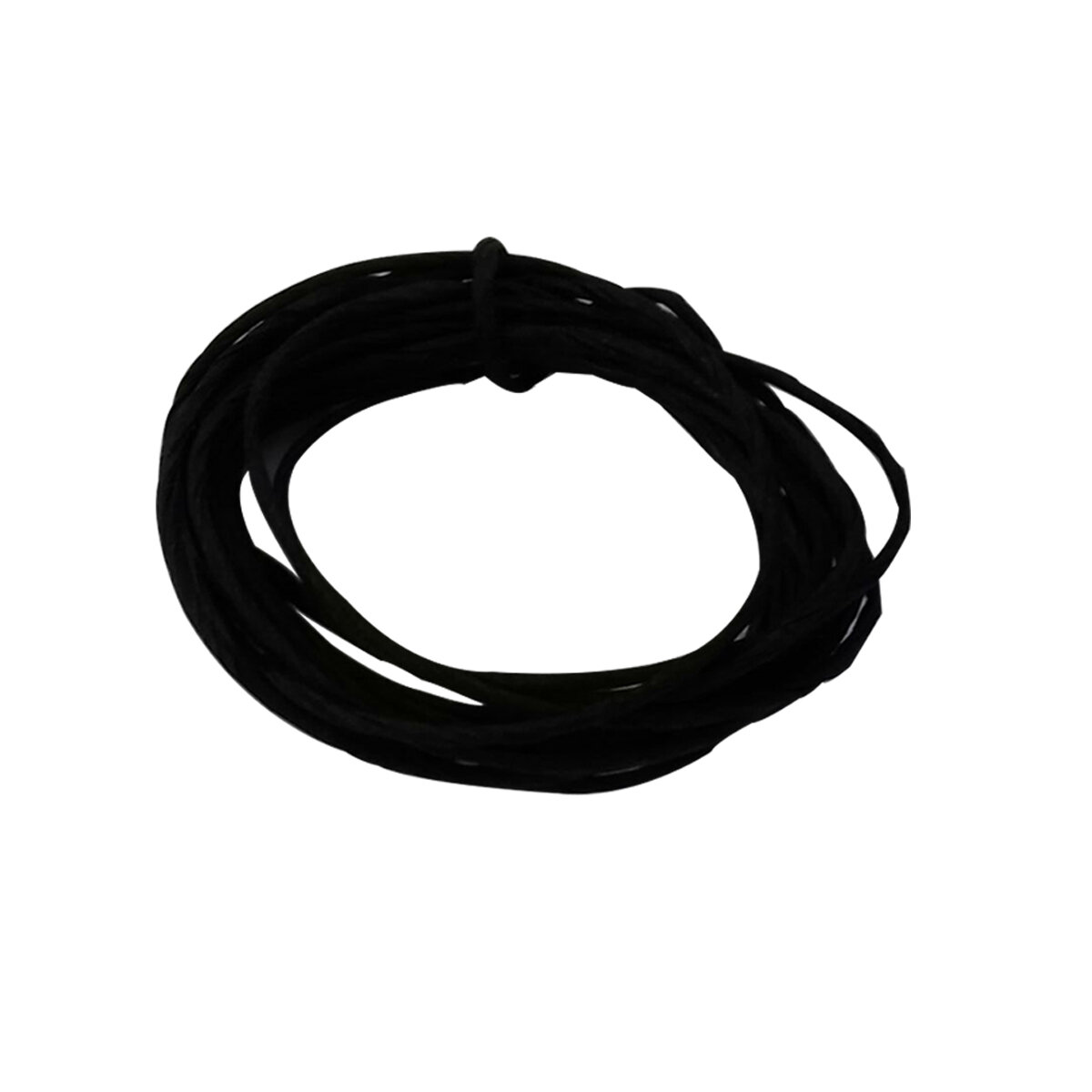 Papierkordel mit Draht, 2 mm Ø, 2,5 m schwarz