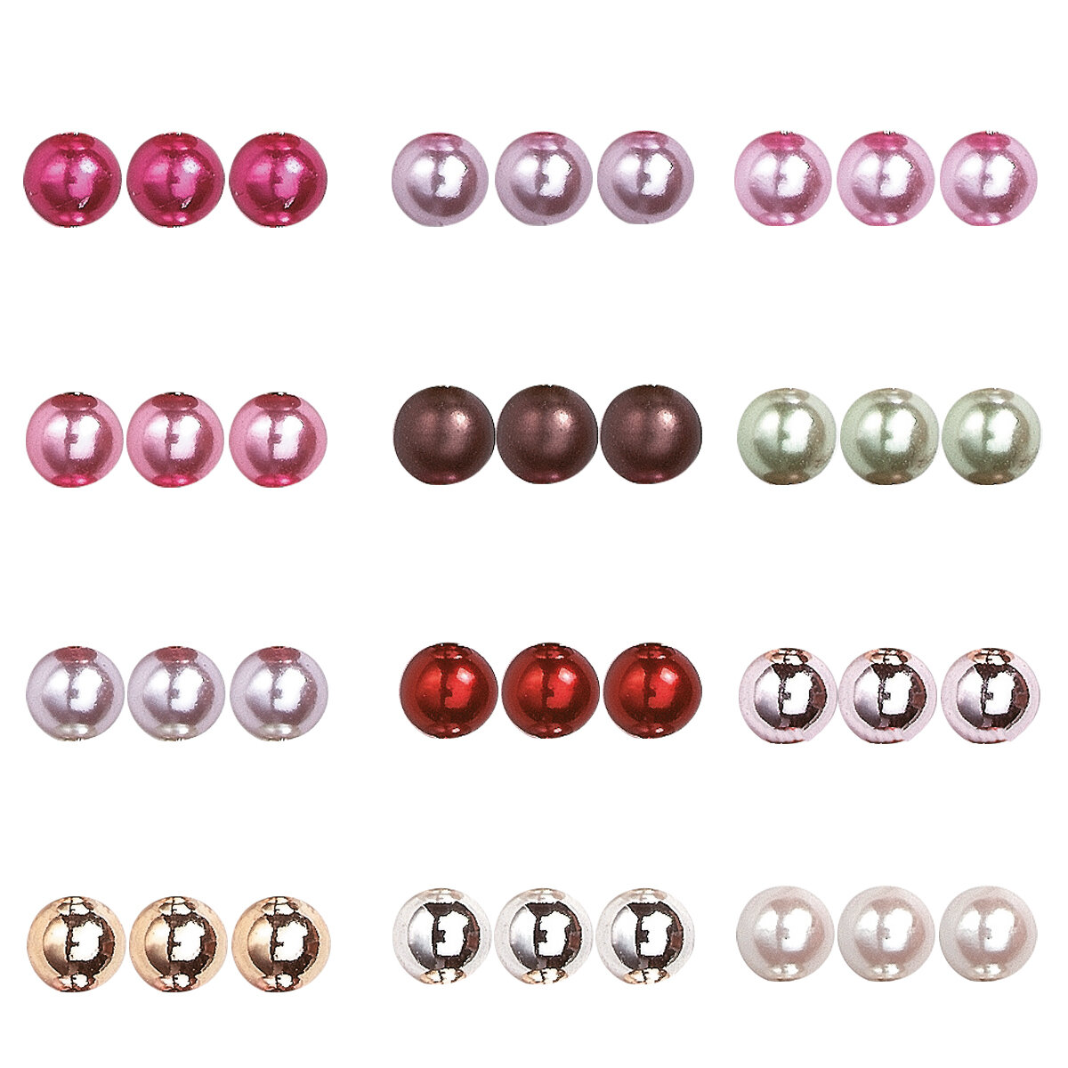 Japanische Wachsperlen 2 mm Ø, 110 Stück