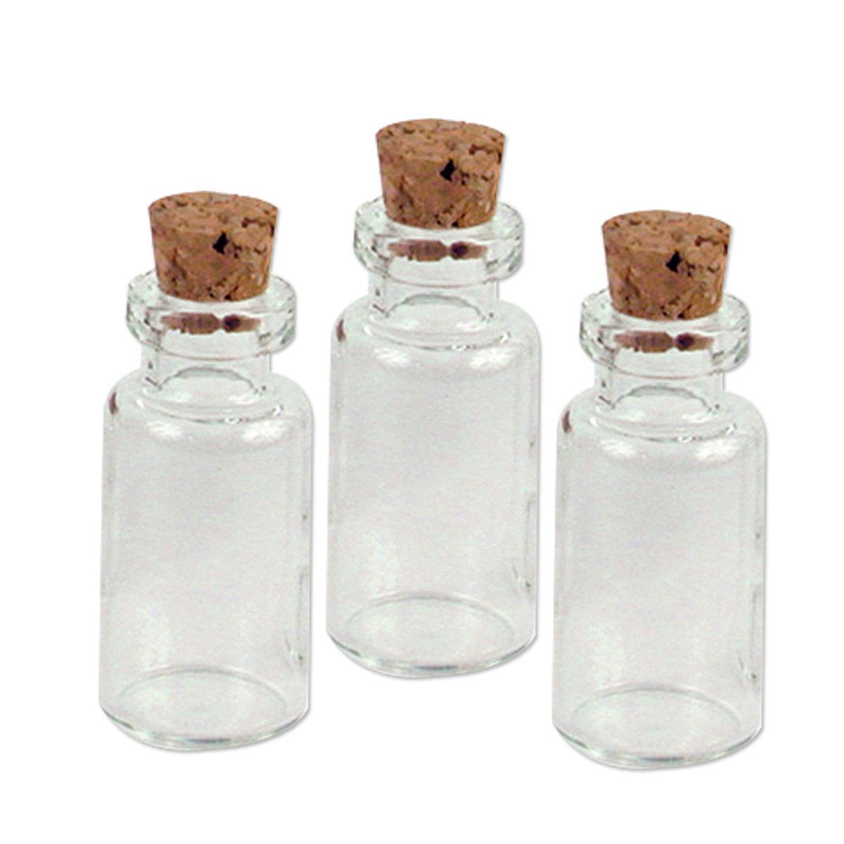 Glas-Anhänger 20 x 40 mm, 4 Stück