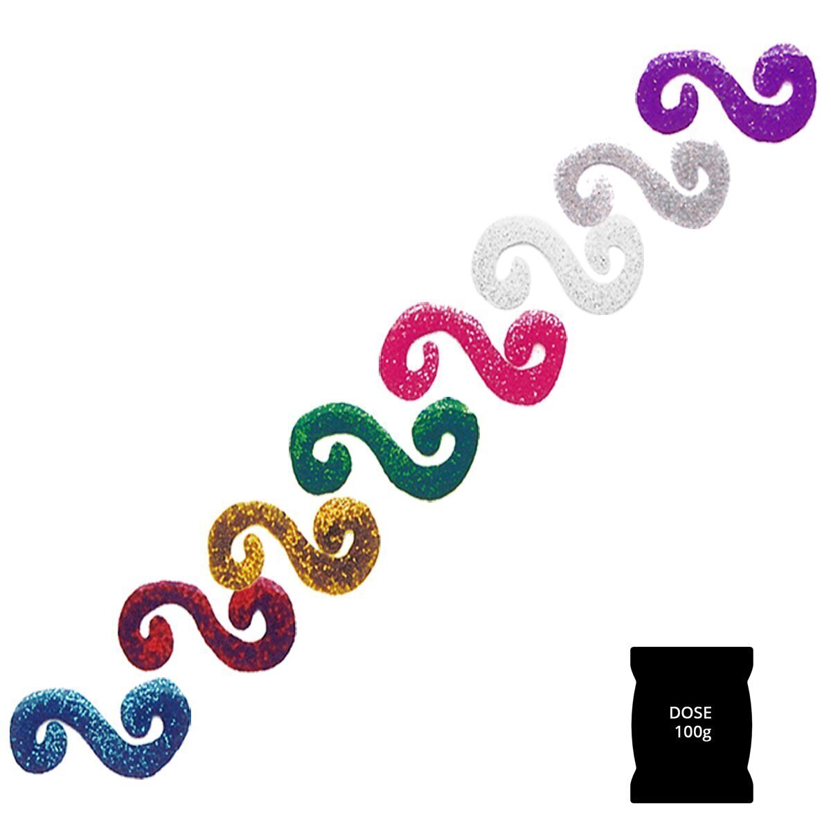 Flitter Dose zu 100 g