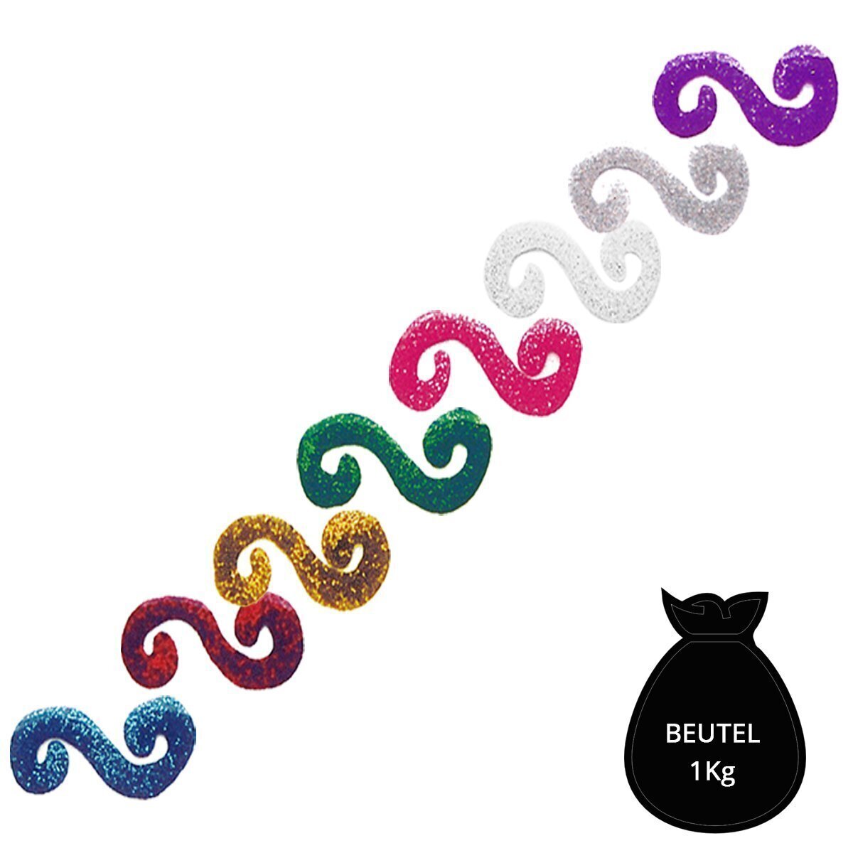 Flitter Beutel zu 1 kg