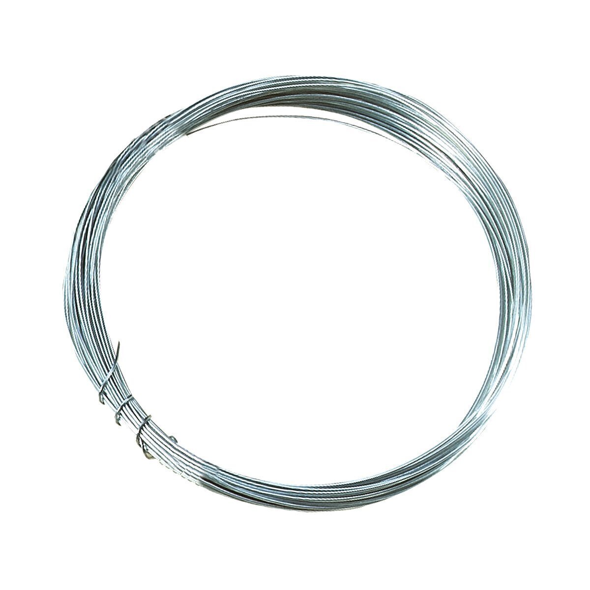 Blumendraht, 0,45 mm, Ring zu 10 m verzinkt
