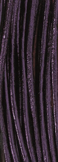 Wildlederriemen 3 x 2 mm, 1 m, 2 Stück violett