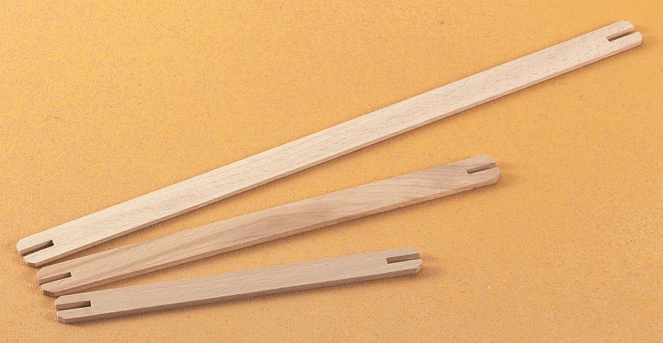 Webschiffchen aus Holz