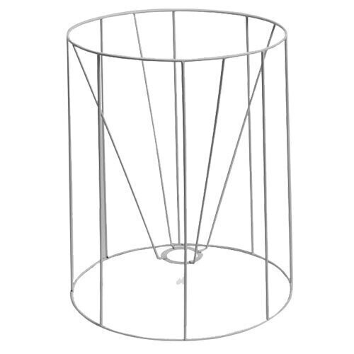 Lampenschirm weiß plastifiziert, Ø oben 27,5cm, Ø unten 30cm, hoch 35cm Lampenschirm weiß plastifiziert, Ø oben 27,5cm, Ø unten 30cm, hoch 35cm