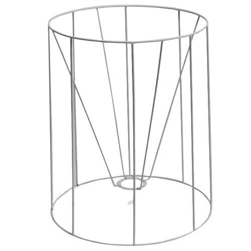 Lampenschirm weiß plastifiziert, Ø oben 25cm, Ø unten 27,5cm, hoch 30cm Lampenschirm weiß plastifiziert, Ø oben 25cm, Ø unten 27,5cm, hoch 30cm