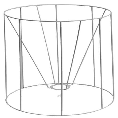 Lampenschirm weiß plastifiziert, Ø oben 35cm, Ø unten 45cm, hoch 25cm Lampenschirm weiß plastifiziert, Ø oben 35cm, Ø unten 45cm, hoch 25cm