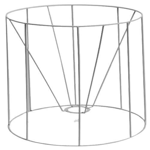 Lampenschirm weiß plastifiziert, Ø oben 25cm, Ø unten 27,5cm, hoch 17,5cm Lampenschirm weiß plastifiziert, Ø oben 25cm, Ø unten 27,5cm, hoch 17,5cm